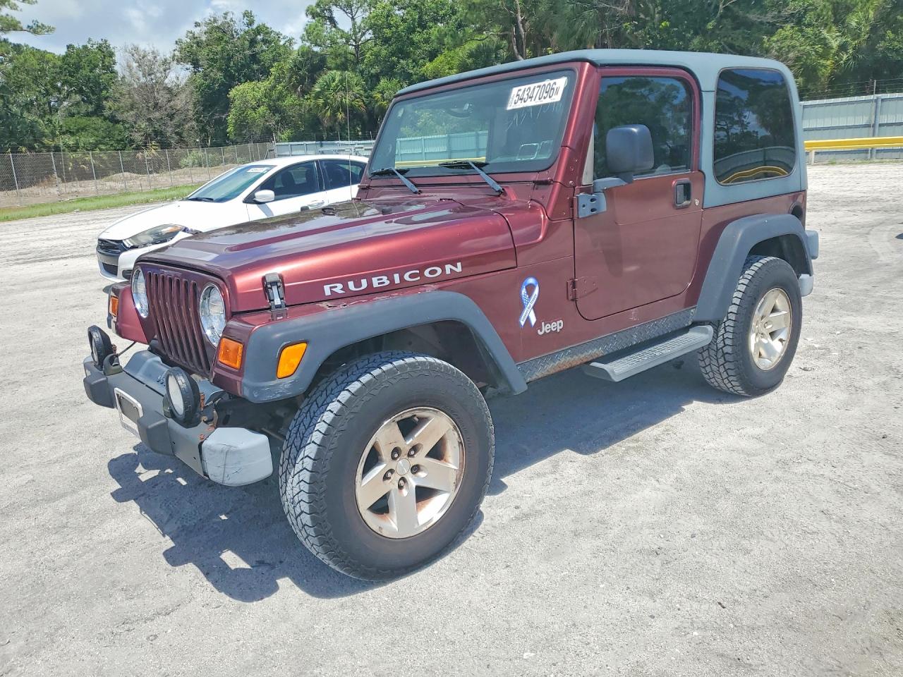 2003 Jeep Wrangler Rubicon, VIN 1J4FA69S53P333668 — Minor dents and scratches