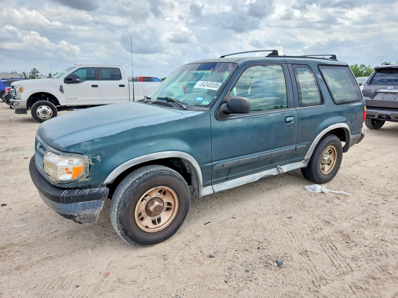 1995 Ford Explorer Eddie Bauer, VIN 1FMCU22X4SUB79643 — Зад