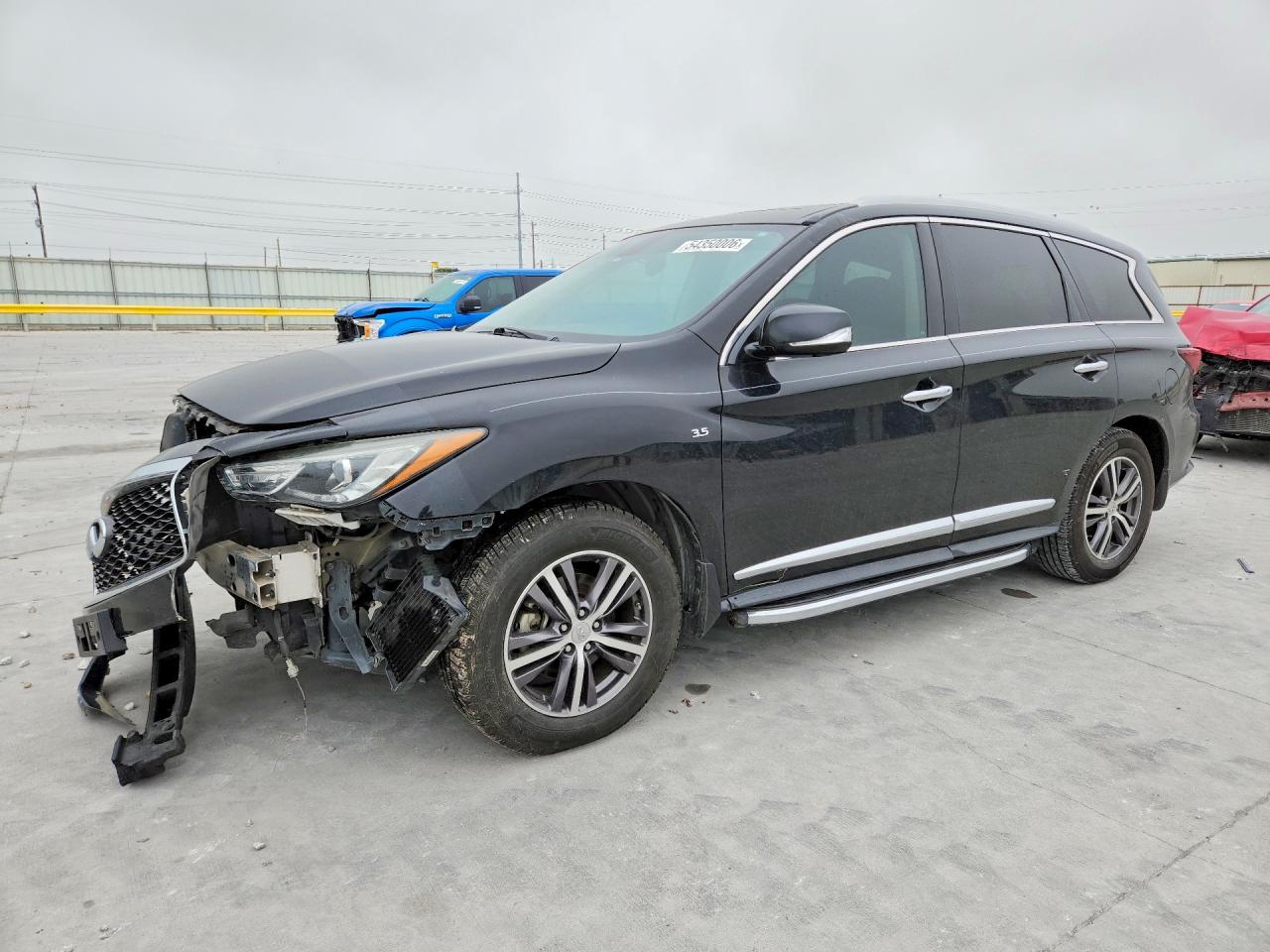 2017 Infiniti QX60, VIN 5N1DL0MN7HC527344 — Front end