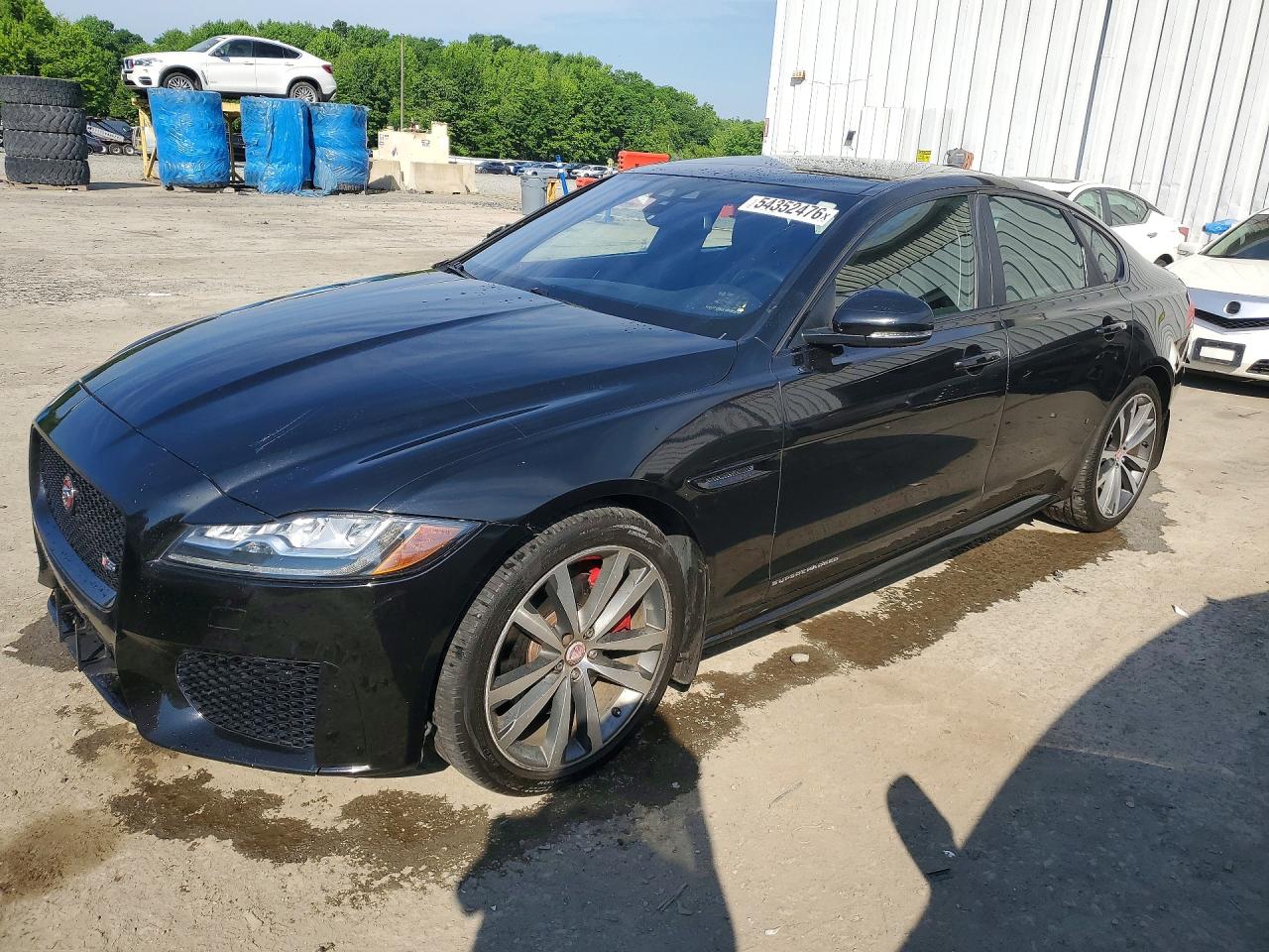 2016 Jaguar XF S, VIN SAJBM4BV5GCY14166 — Side