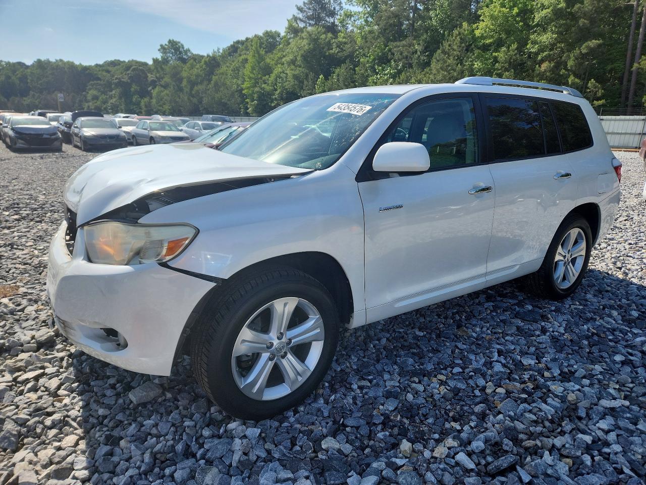 2010 Toyota Highlander Limited, VIN JTEYK3EH2A2096552 — Front end