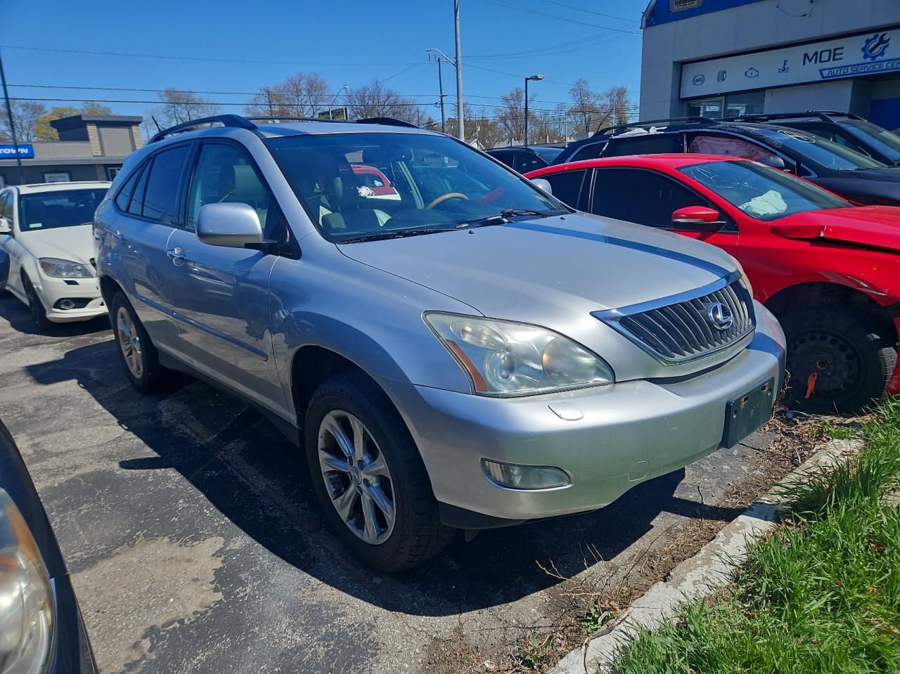 2009 Lexus RX 350, VIN 2T2HK31UX9C134884 — Frame damage