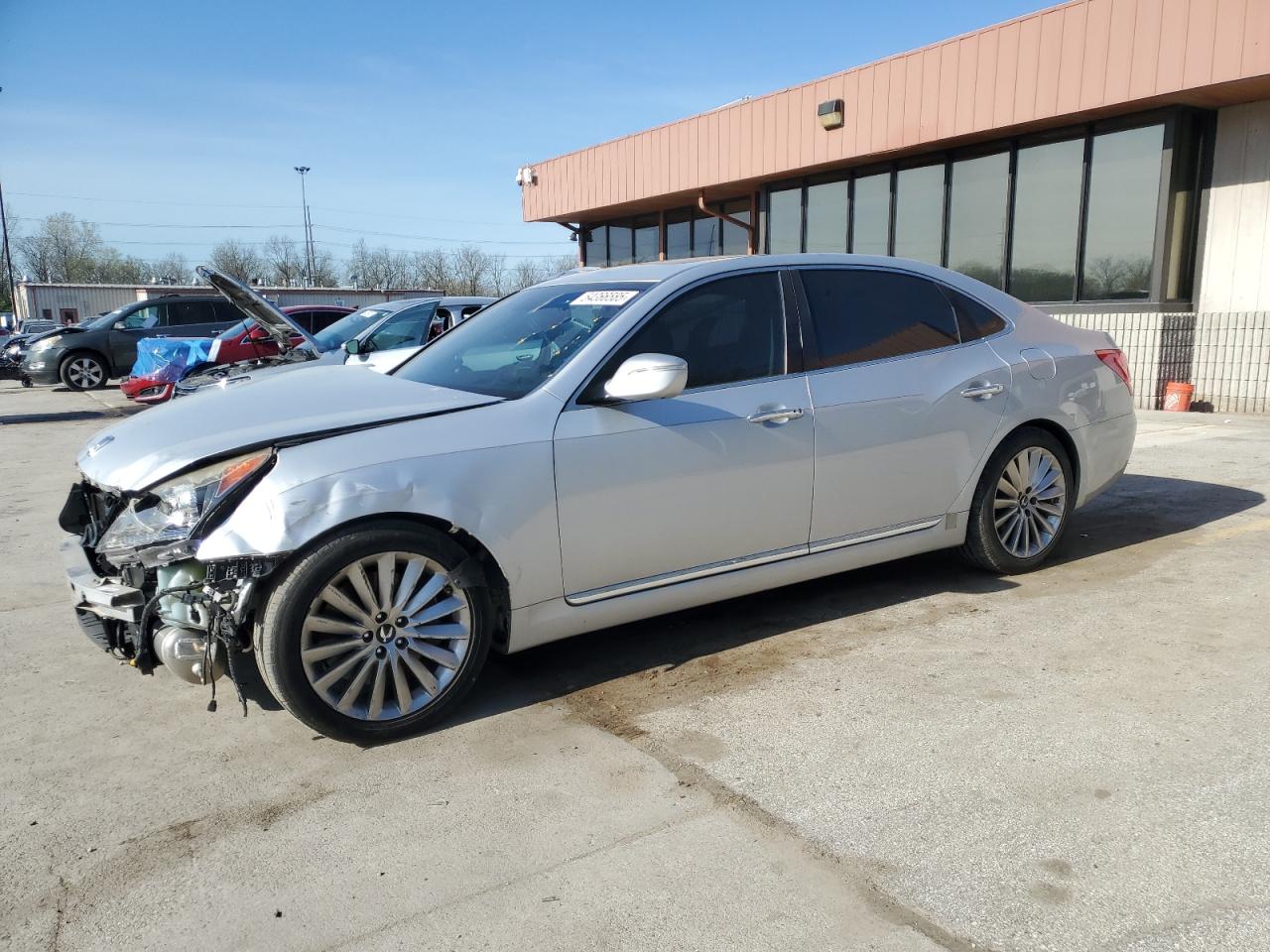 2016 Hyundai Equus Signature, VIN KMHGH4JH5GU104601 — Front end