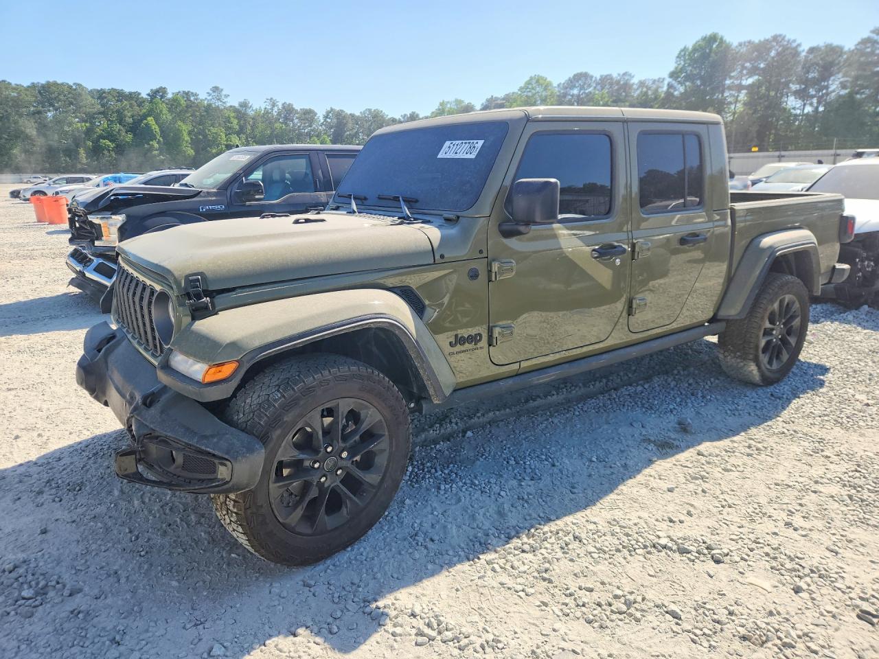 2025 Jeep Gladiator Nighthawk, VIN 1C6PJTAG1SL508222 — Front end