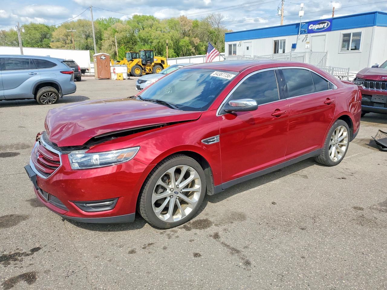 2017 Ford Taurus Limited, VIN 1FAHP2J8XHG119455 — Front end