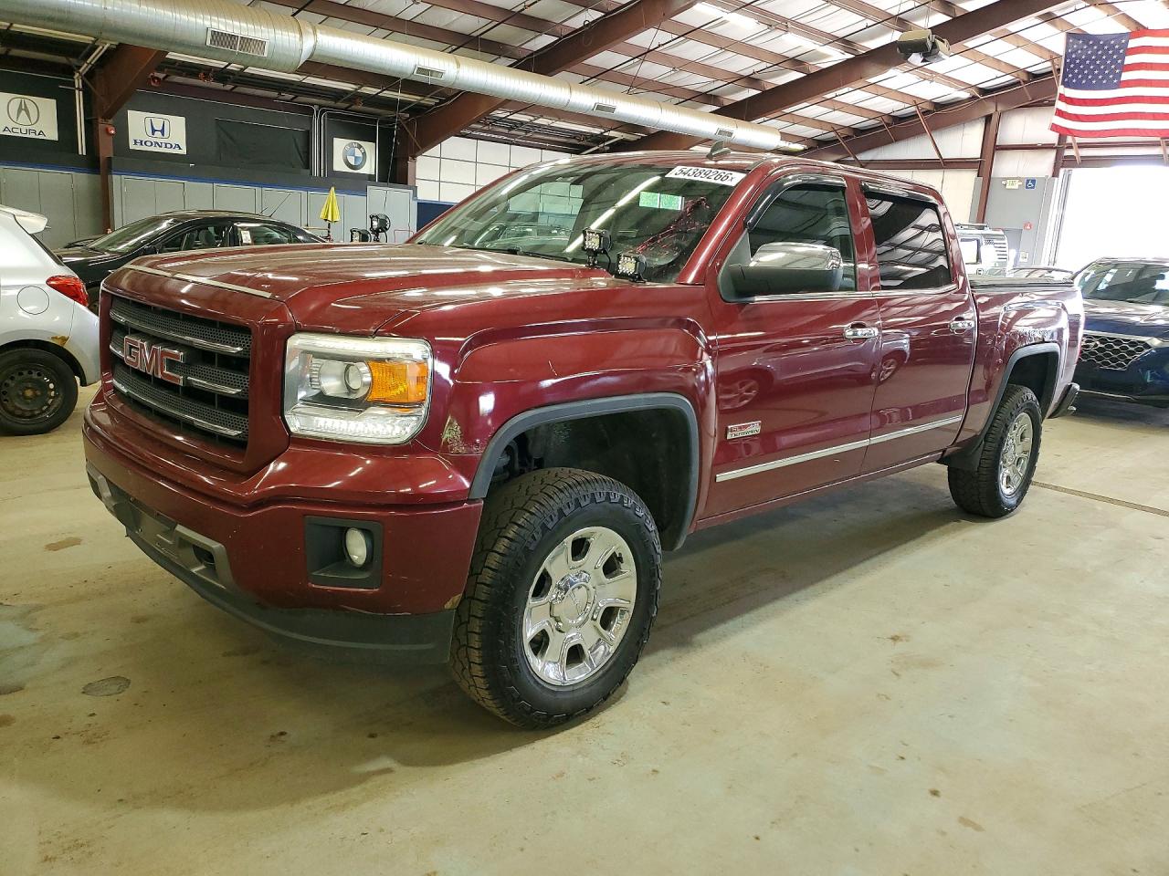 2014 GMC Sierra 1500 SLE, VIN 3GTU2UEC4EG433121 — Rear end