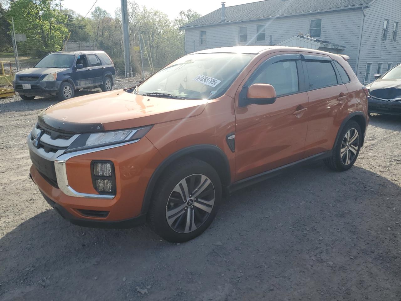 2021 Mitsubishi Outlander ES, VIN JA4ARUAU2MU031035 — Biohazard / chemical