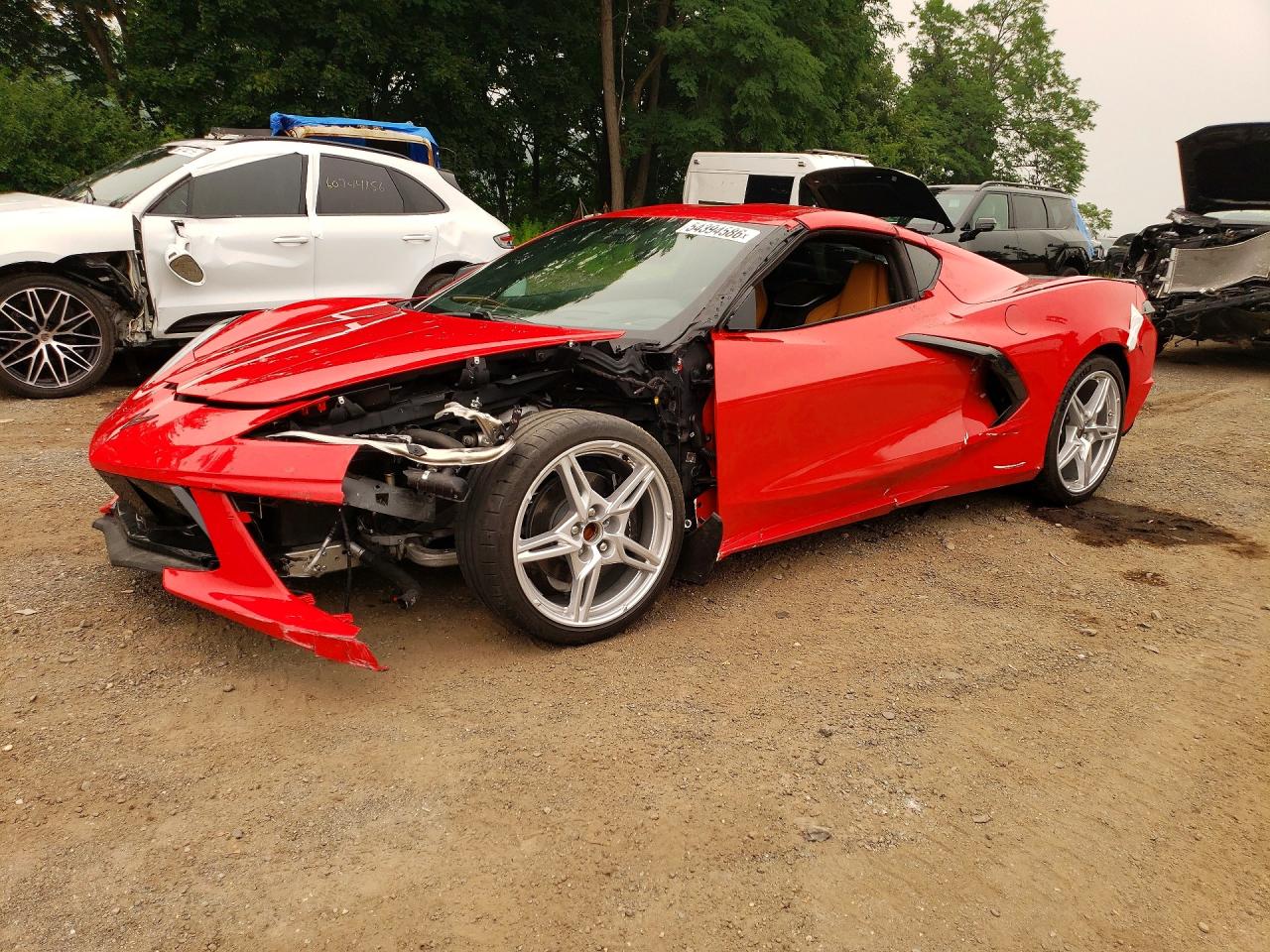 2025 Chevrolet Corvette 2LT, VIN 1G1YB2D44S5101885 — Front end