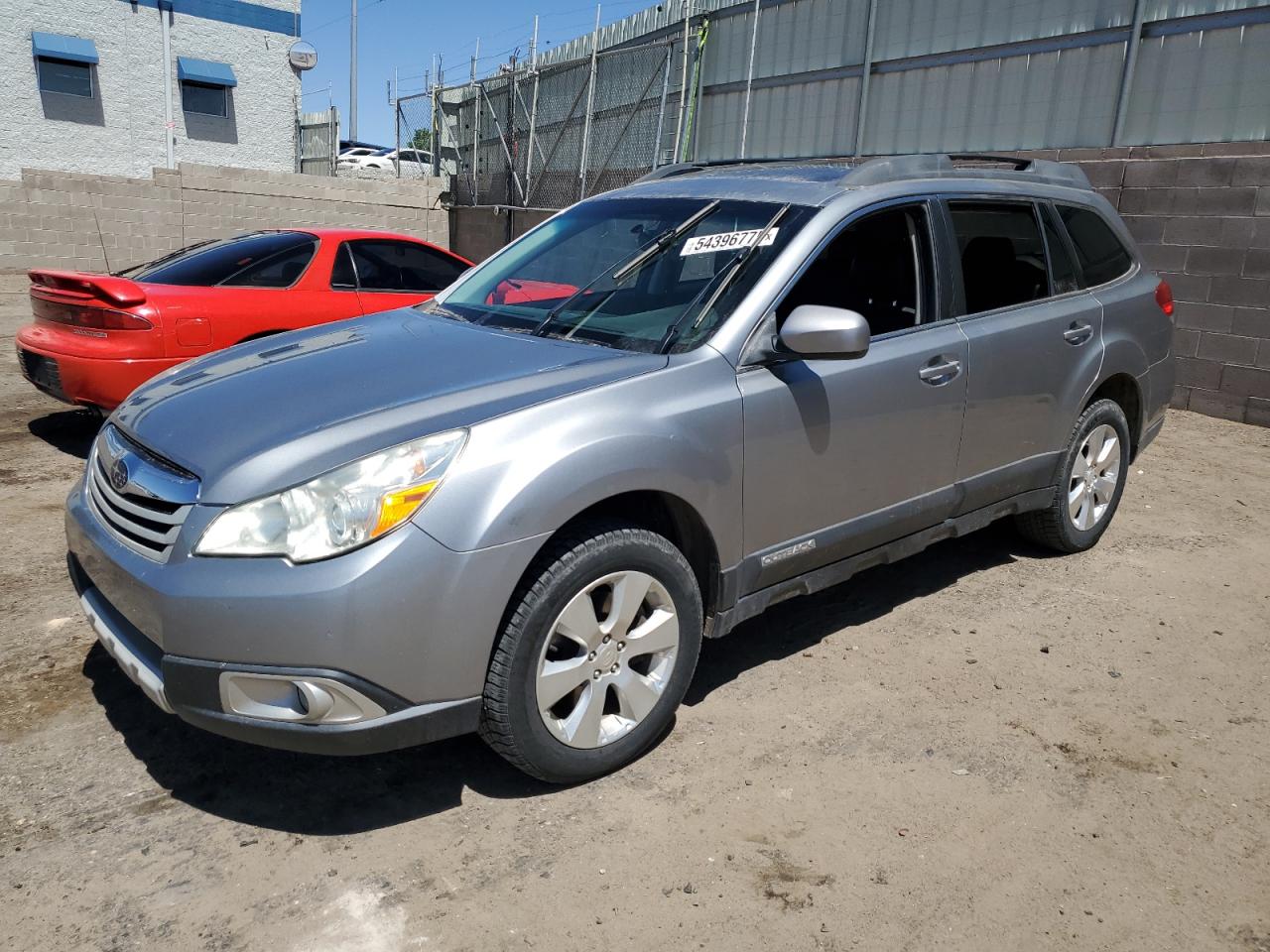 2011 Subaru Outback Limited Power Moon, VIN 4S4BRDLC8B2332086 — Vandalism