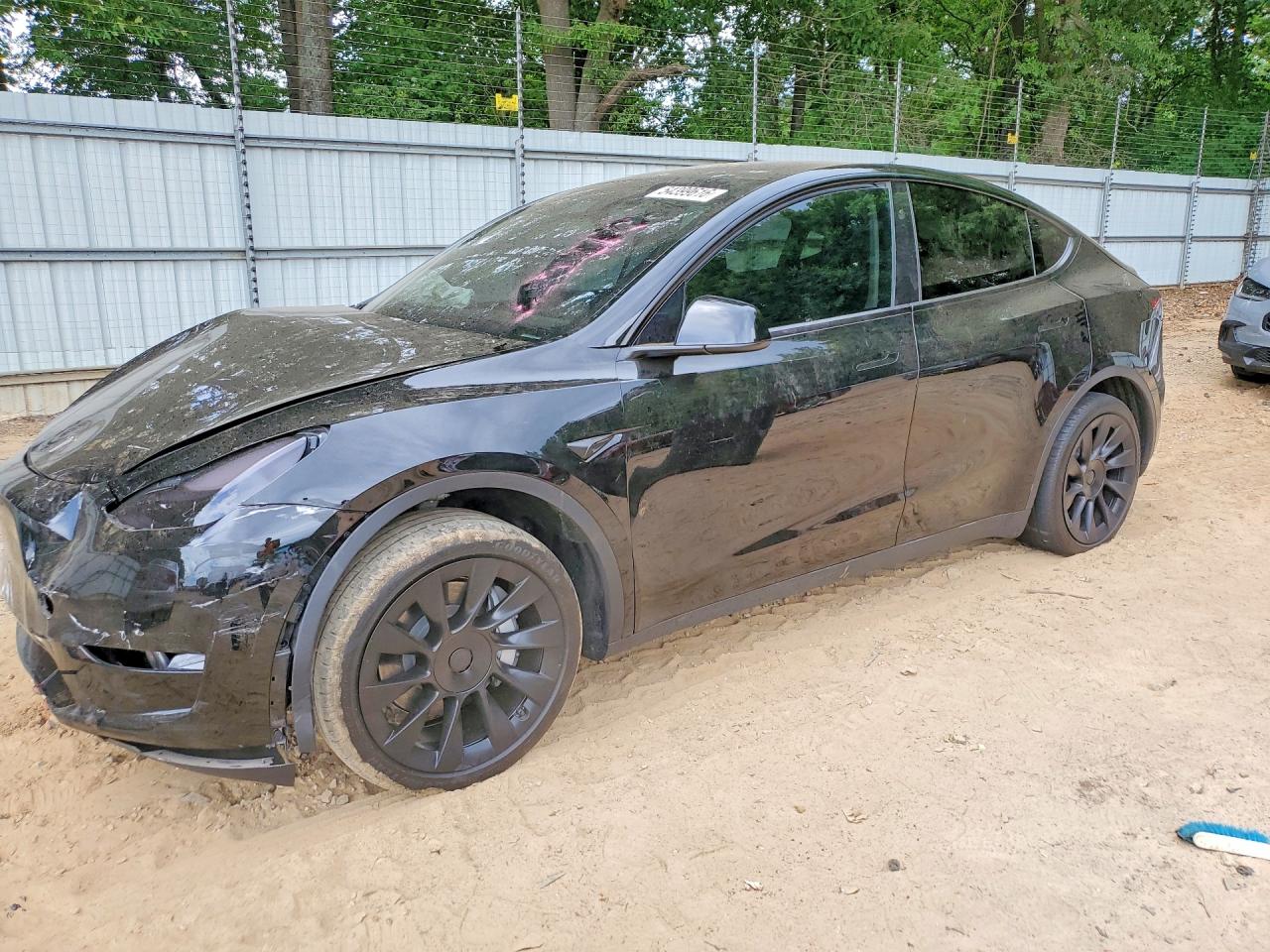 2024 Tesla Model Y, VIN 7SAYGDED9RF050897 — Front end