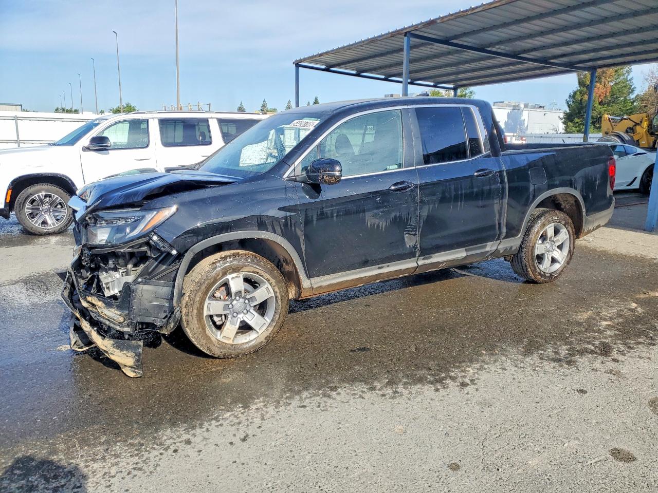 2025 Honda Ridgeline RTL, VIN 5FPYK3F57SB038628 — Front end