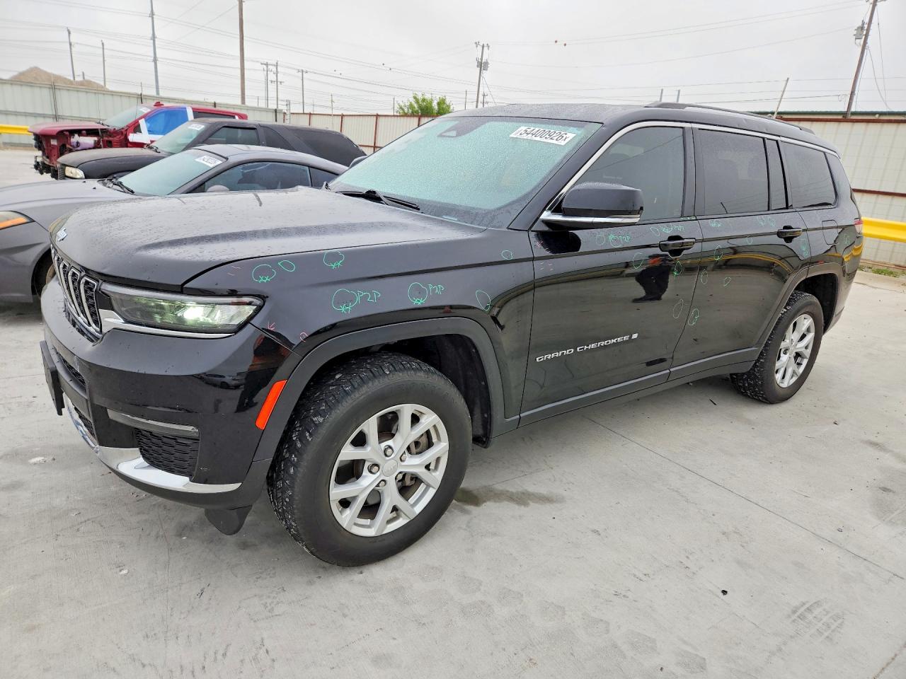 2022 Jeep Grand Cherokee Limited, VIN 1C4RJJBG7N8533394 — Hail