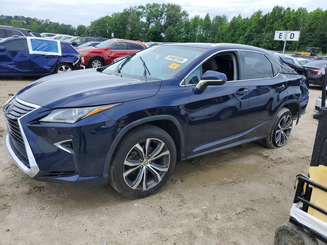 2017 Lexus RX 350, VIN 2T2BZMCA9HC083211 — Фото с аукциона