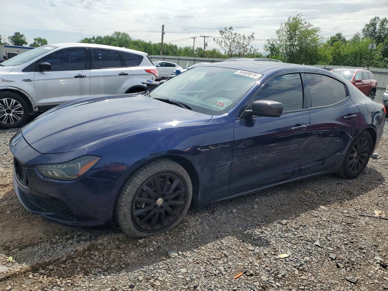 2014 Maserati Ghibli S Q4, VIN ZAM57RTA4E1087750 — Мелкие вмятины и царапины