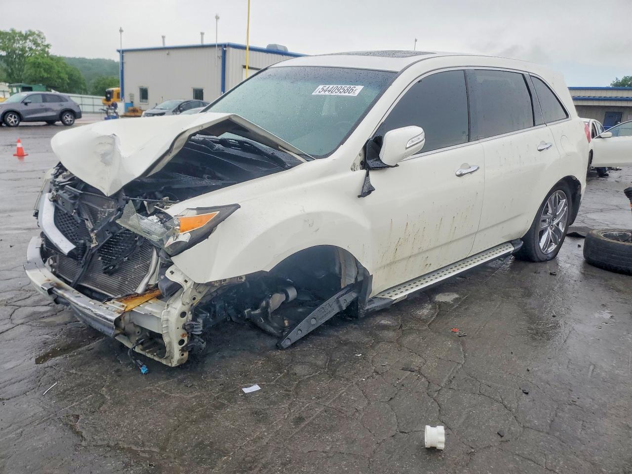 2012 Acura MDX, VIN 2HNYD2H23CH004403 — Front end