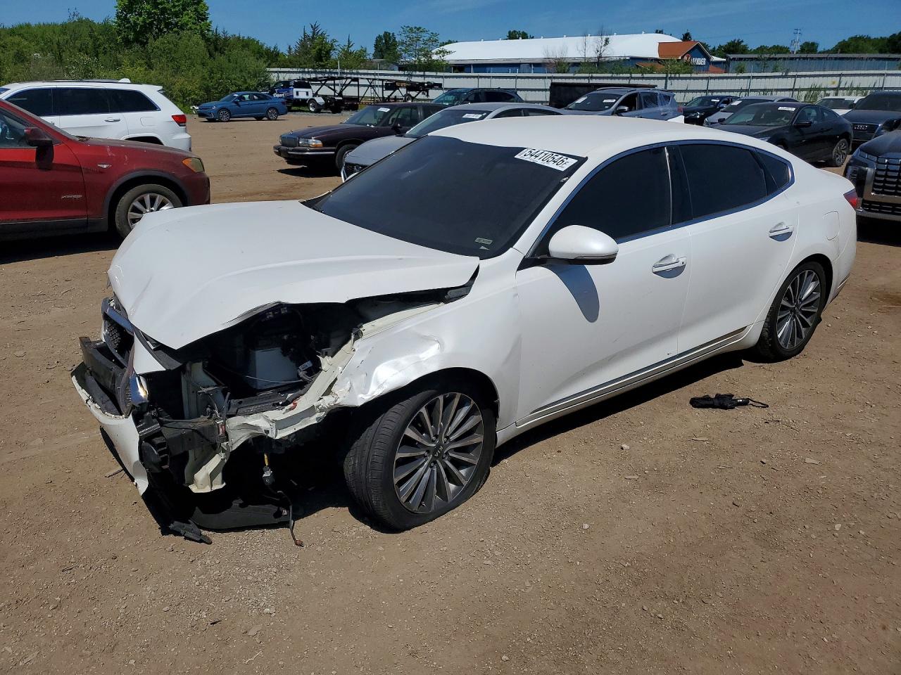 2019 Kia Cadenza Premium, VIN KNALB4J19K5173945 — Front end
