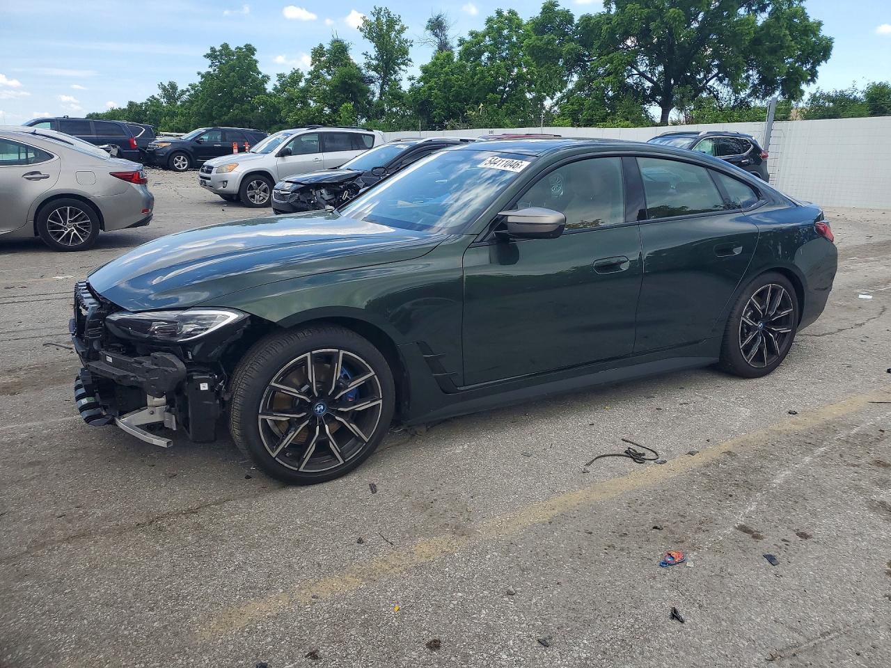 2023 BMW i4 M50, VIN WBY33AW06PFN77994 — Front end