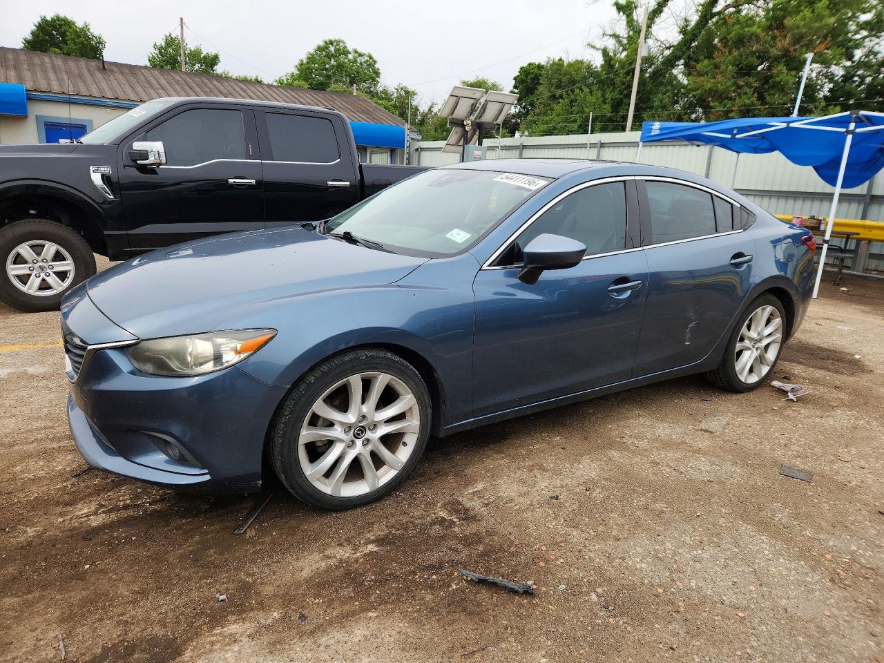 2014 Mazda 6 i Grand Touring, VIN JM1GJ1W51E1110318 — Град