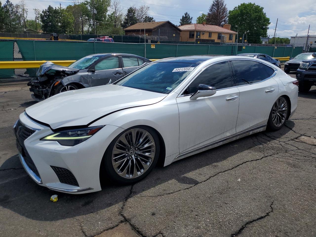 2022 Lexus LS 500, VIN JTHD51FF9N5016386 — Front end