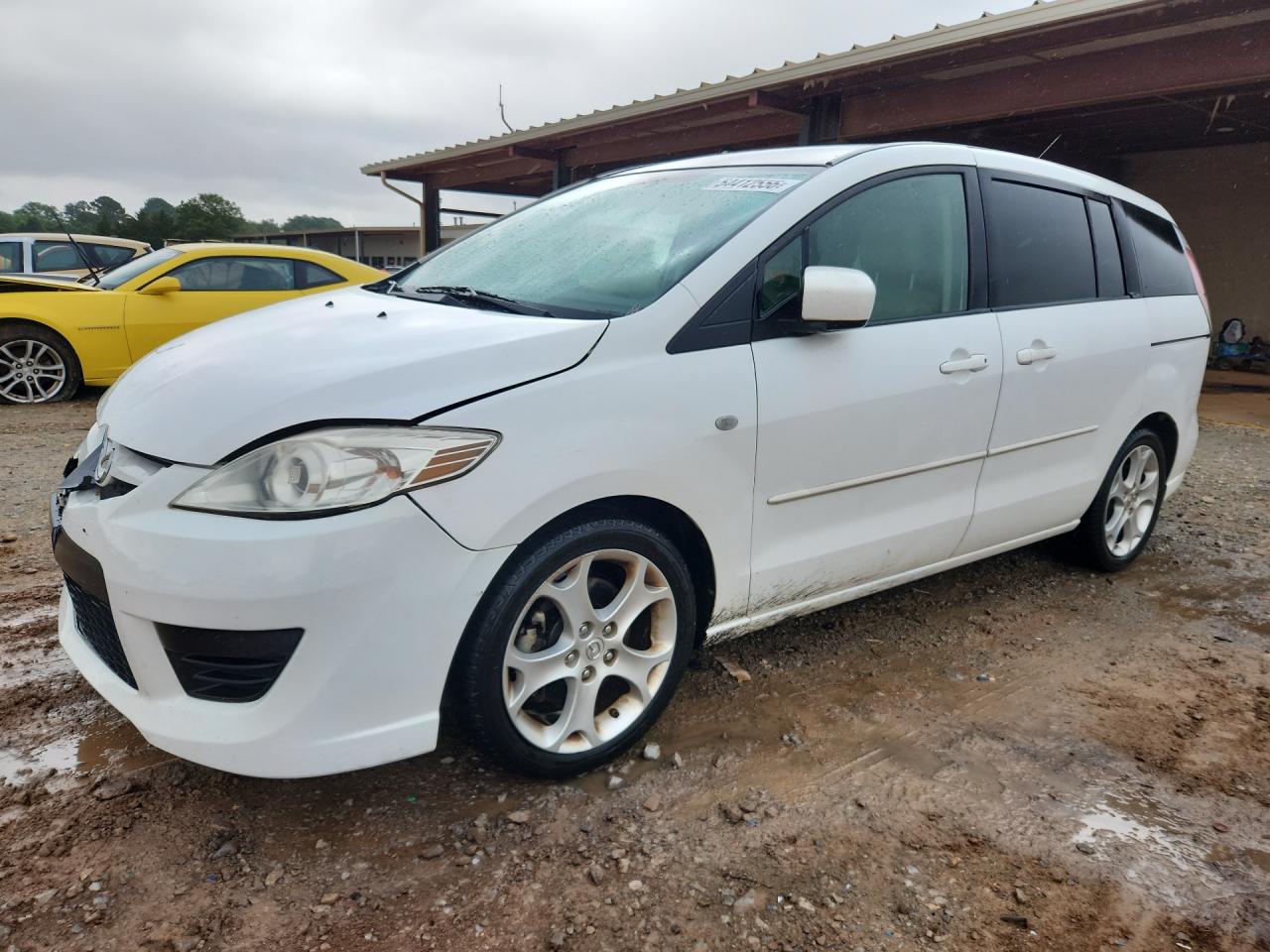 2009 Mazda 5 Sport, VIN JM1CR293490339577 — Front end