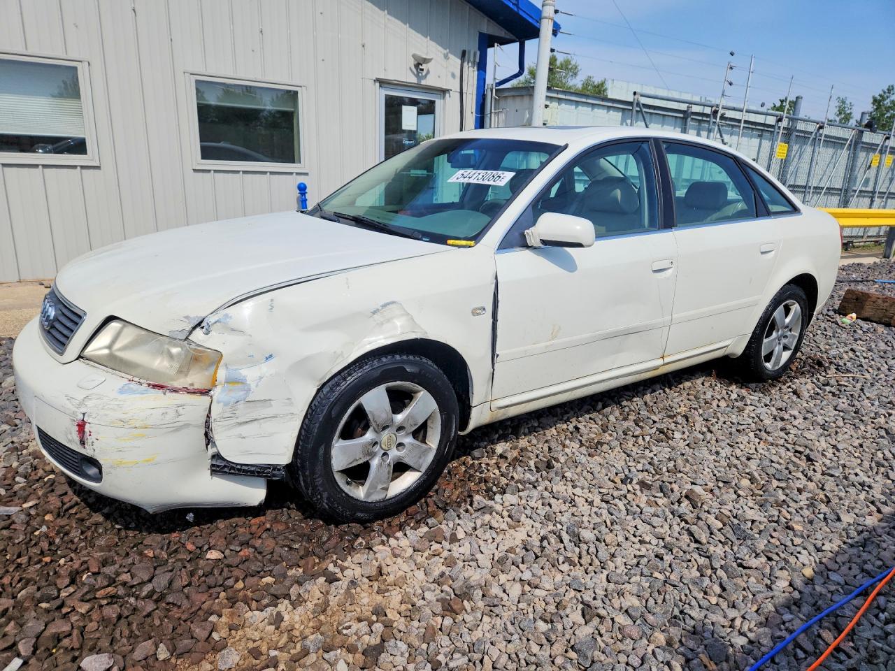 2004 Audi A6 3.0L, VIN WAULT64B64N049602 — Front end