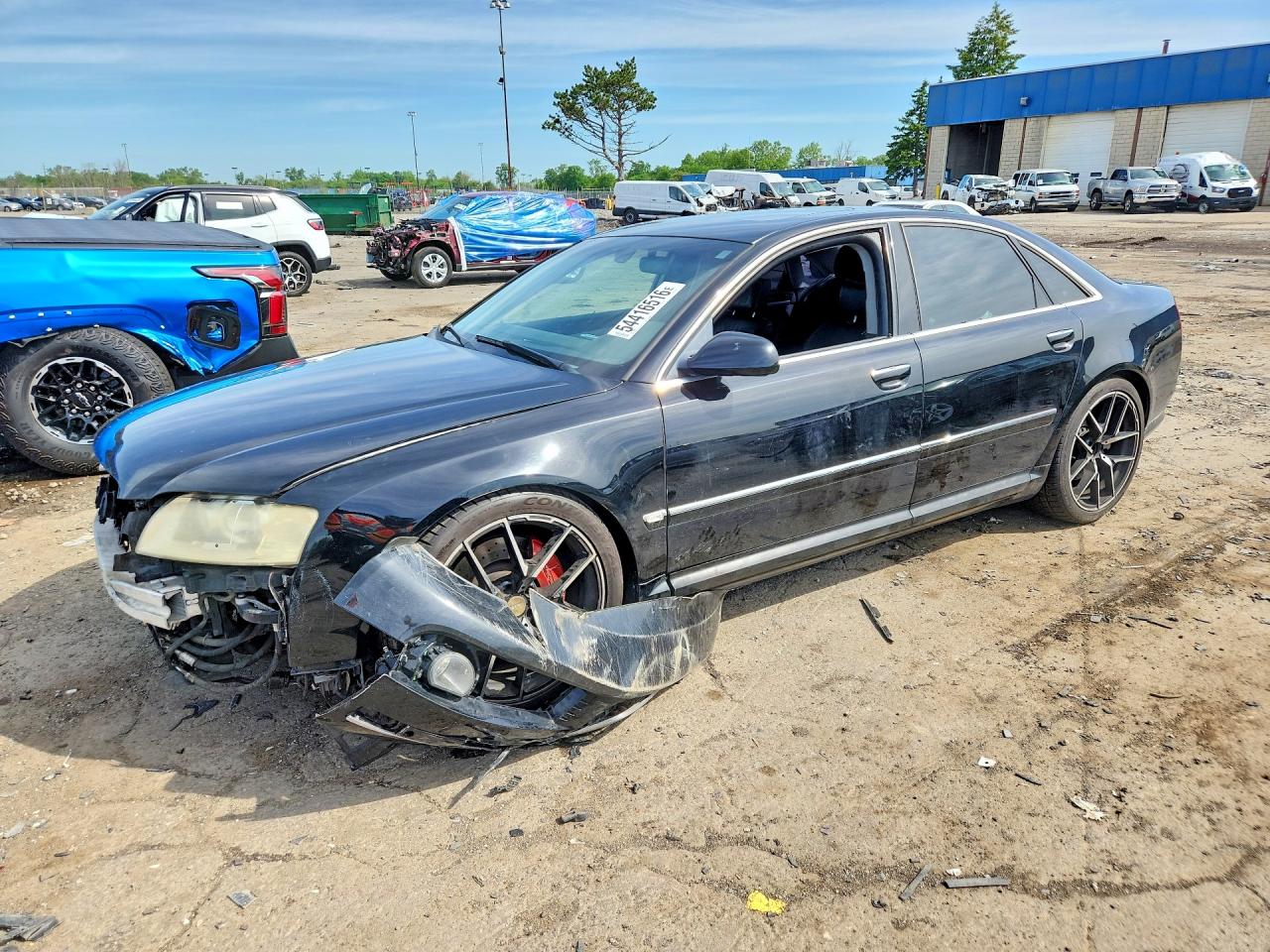 2007 Audi A8, VIN WAULV44EX7N016504 — Front end