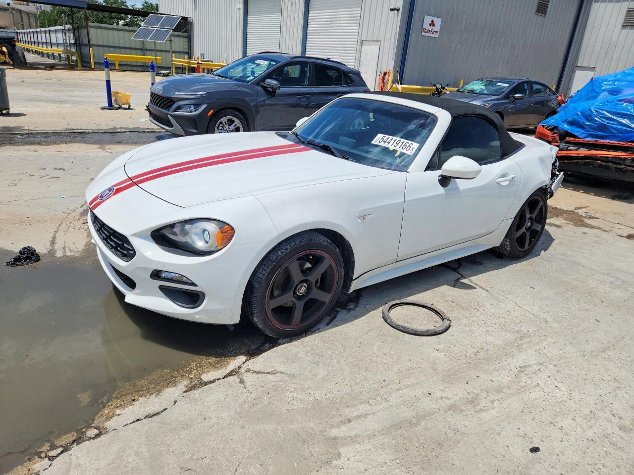 2019 FIAT 124 Spider Abarth, VIN JC1NFAEK8K0141435 — Rear end