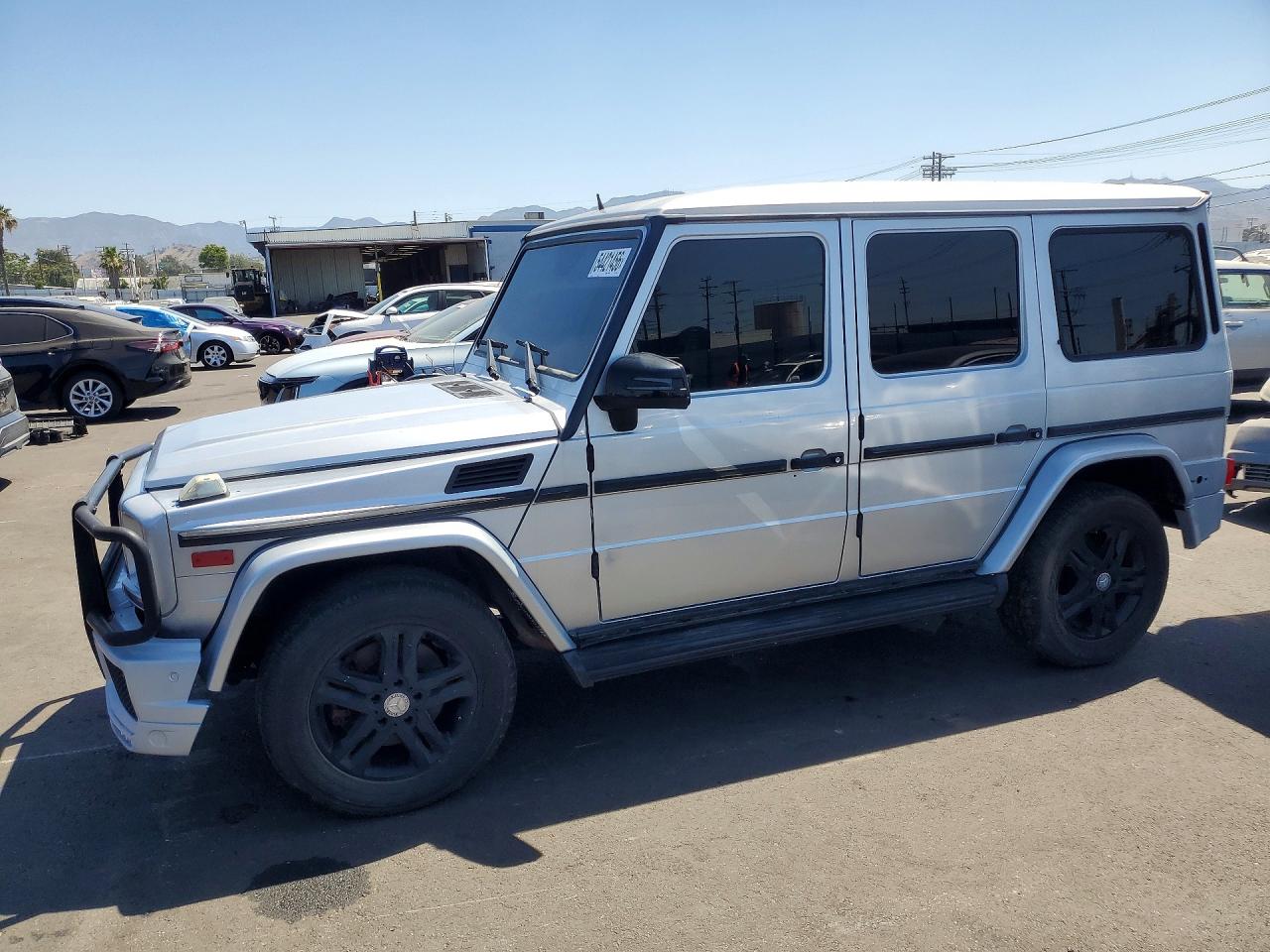2008 Mercedes-Benz G 5.5L AMG, VIN WDCYR71E88X172608 — Vandalism