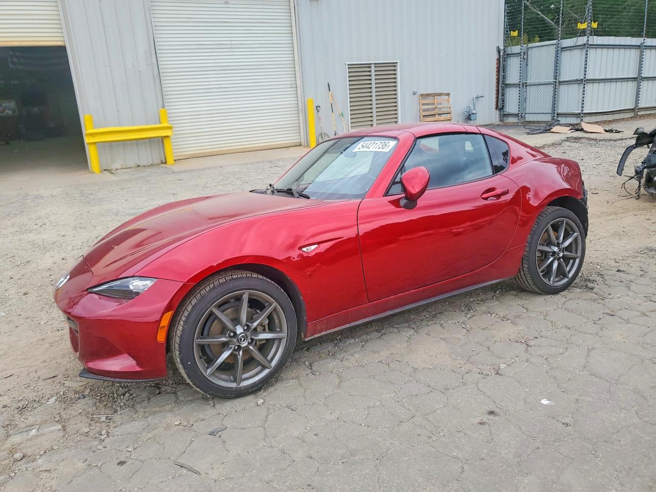 2020 Mazda MX-5 Miata Grand Touring, VIN JM1NDAM71L0418370 — Rear end