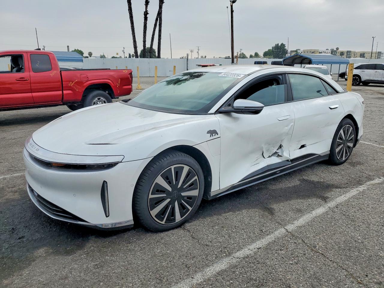 2025 Lucid Air Grand Touring, VIN 50EA1GBA6SA004109 — Side
