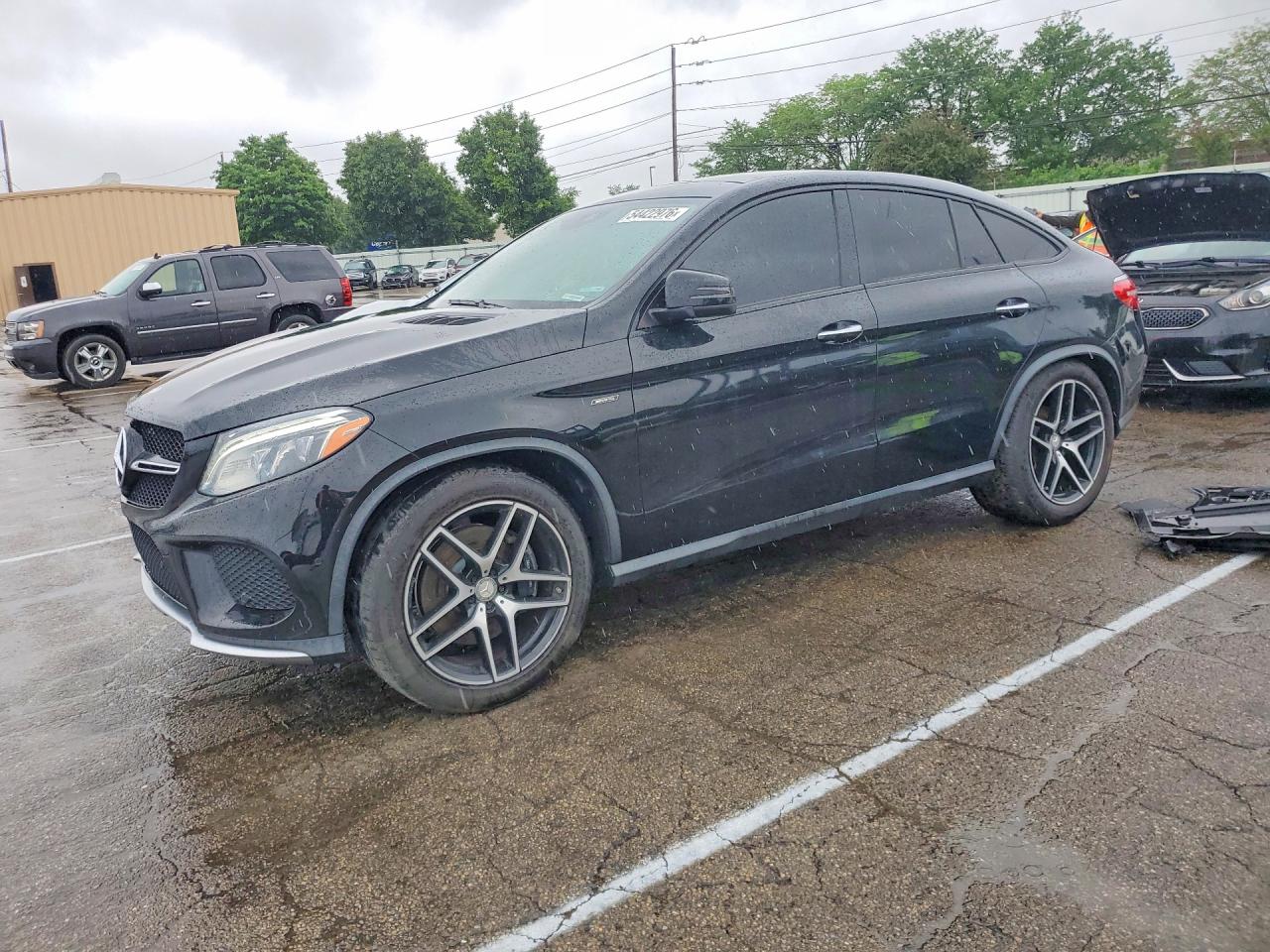 2016 Mercedes-Benz GLE 450 AMG, VIN 4JGED6EB8GA032525 — Normal wear