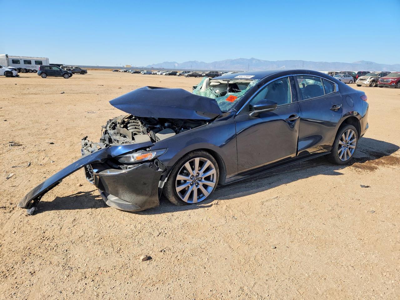 2021 Mazda 3 Select, VIN JM1BPABLXM1328186 — Front end
