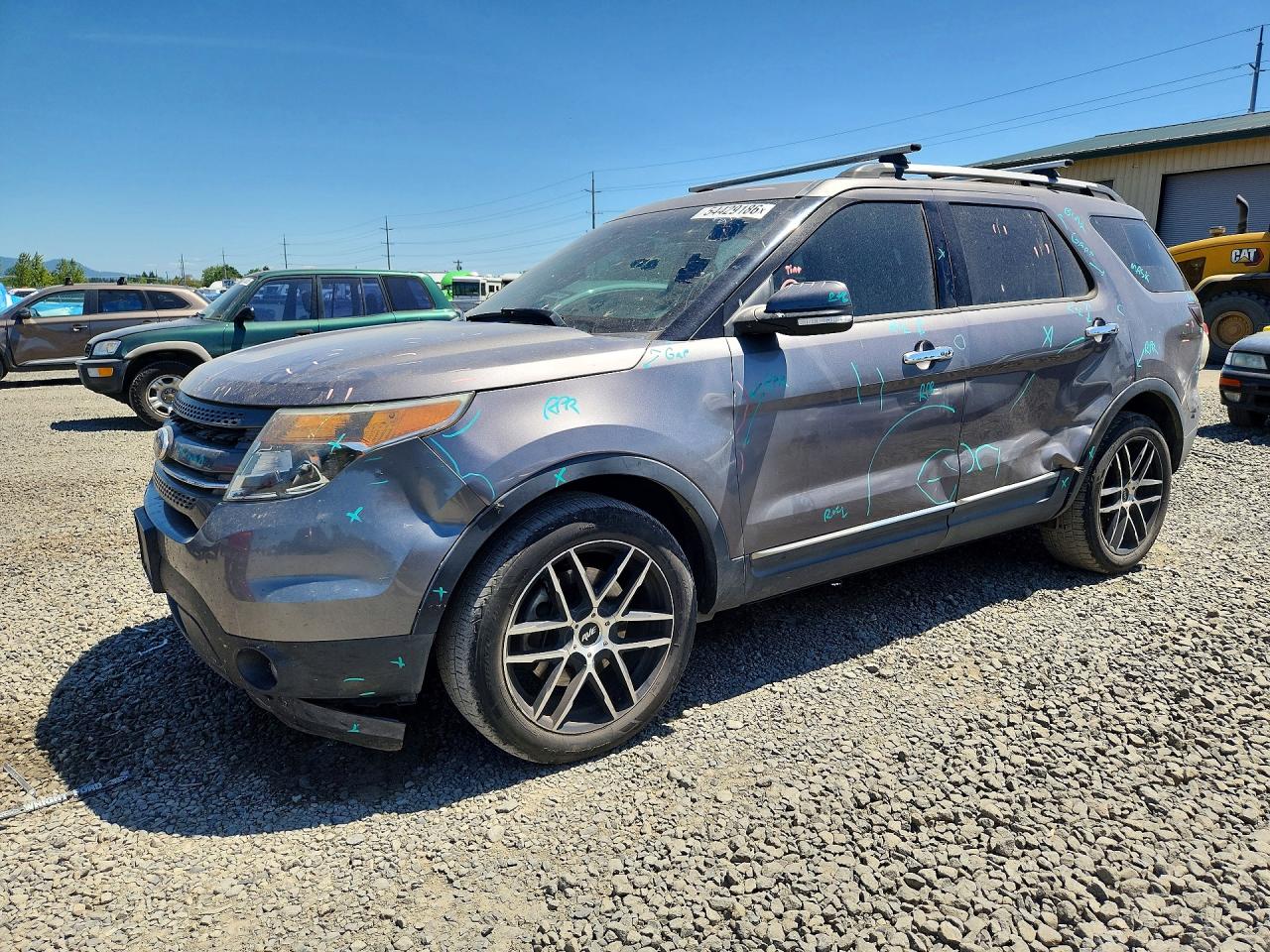 2013 Ford Explorer Limited, VIN 1FM5K8F81DGC34958 — Front end