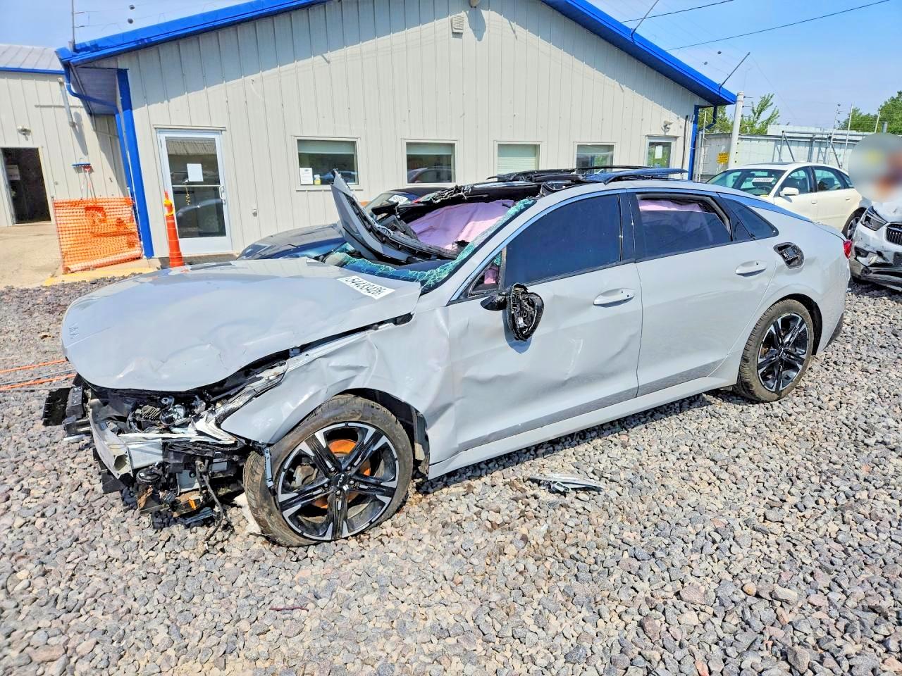 2022 Kia K5 GT-Line, VIN 5XXG64J29NG095314 — Rollover