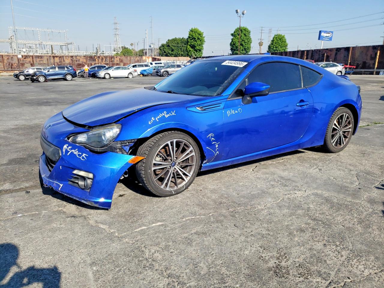2016 Subaru BRZ Limited, VIN JF1ZCAC11G8602612 — Перед