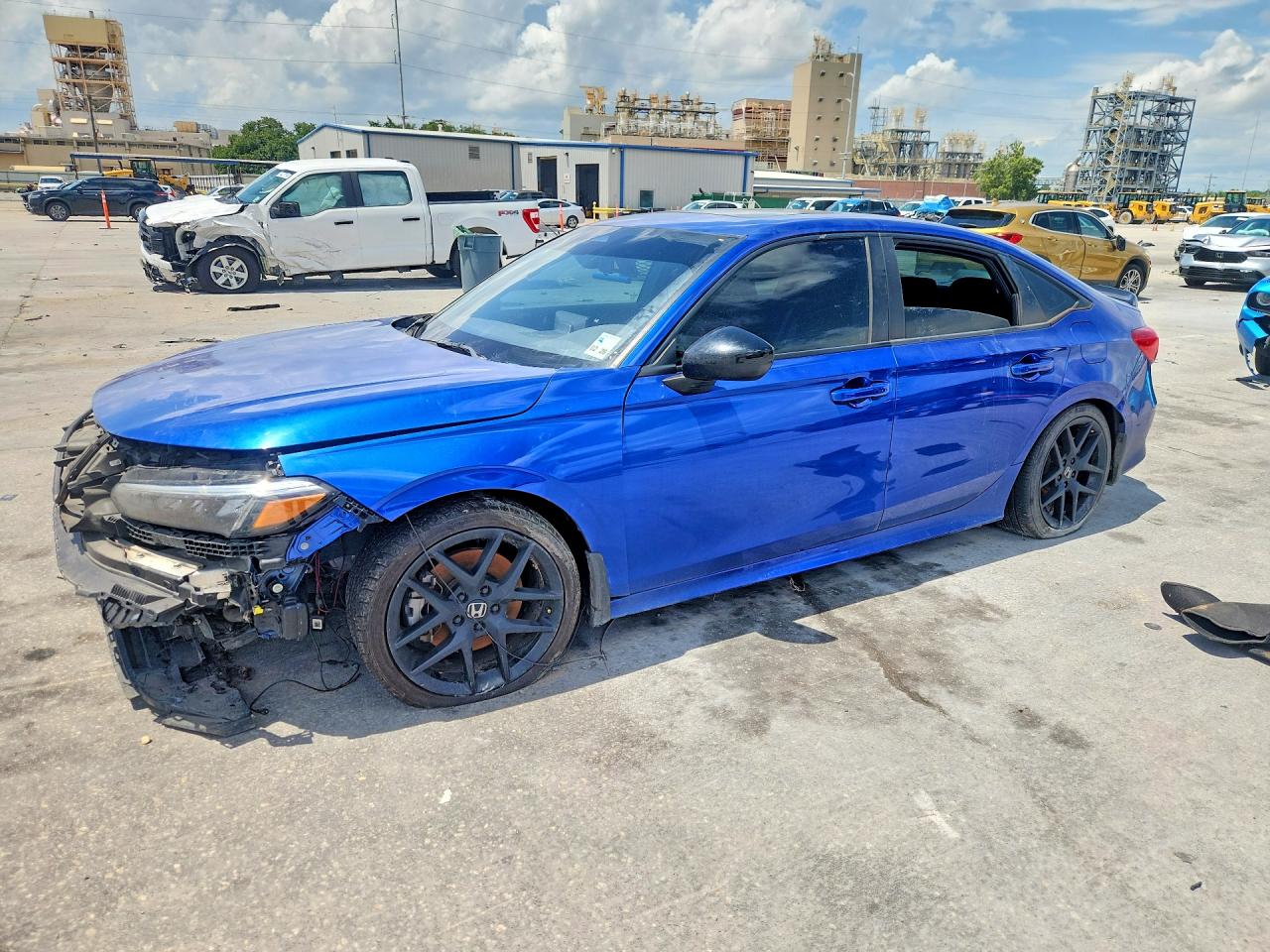2022 Honda Civic Si, VIN 2HGFE1E54NH476830 — Front end