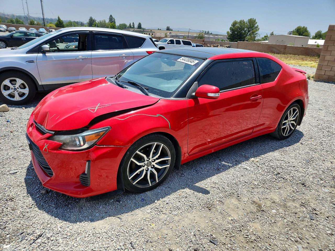 2014 Scion tC, VIN JTKJF5C70E3067334 — Front end