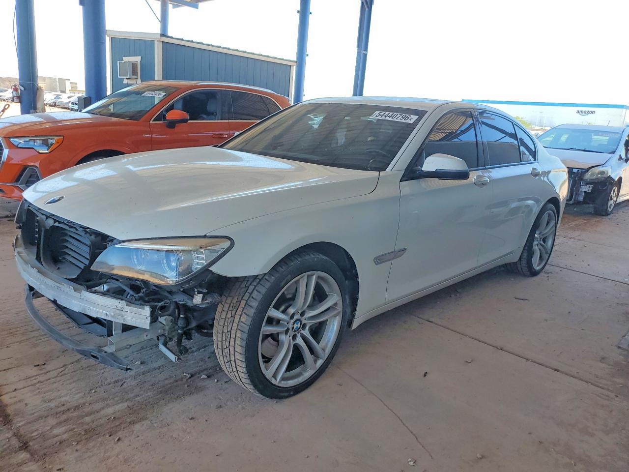 2014 BMW 7 Series 750i, VIN WBAYA8C51ED825077 — Front end