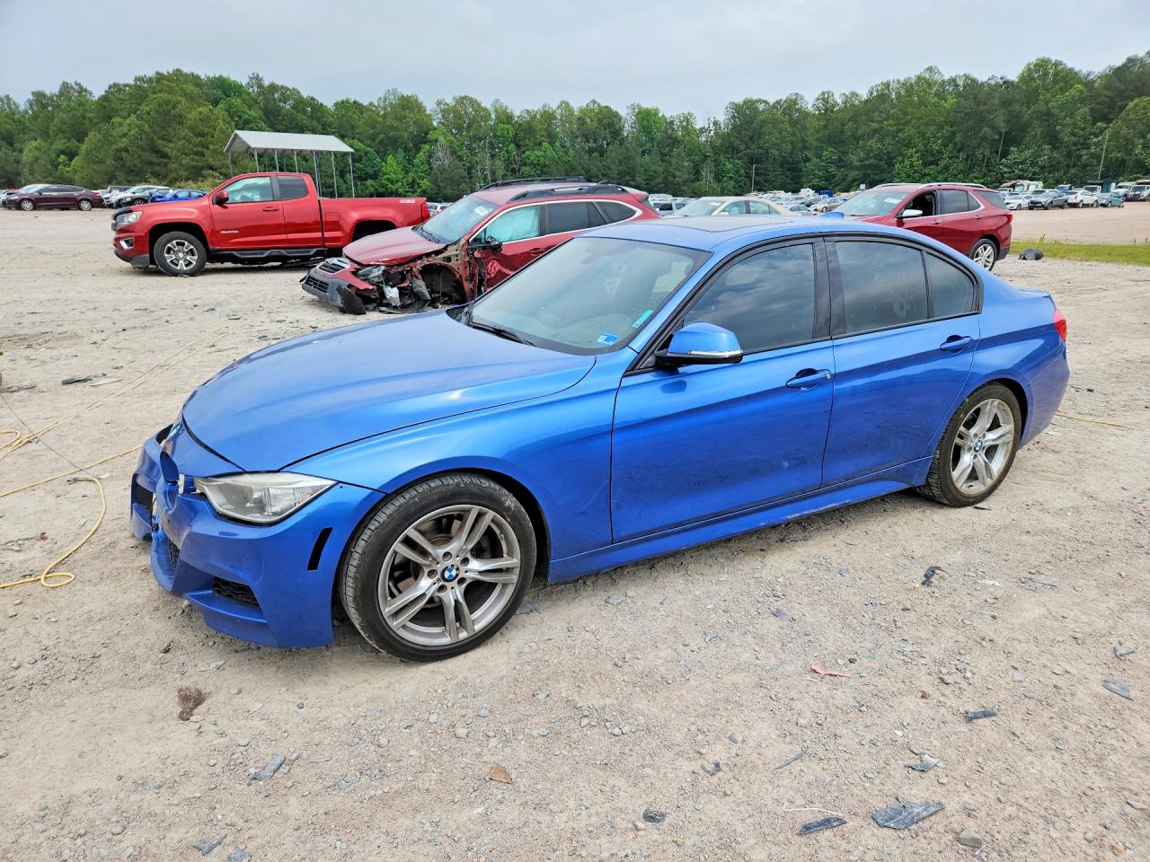 2013 BMW 3 Series 328i, VIN WBA3A5C55DF350349 — Front end