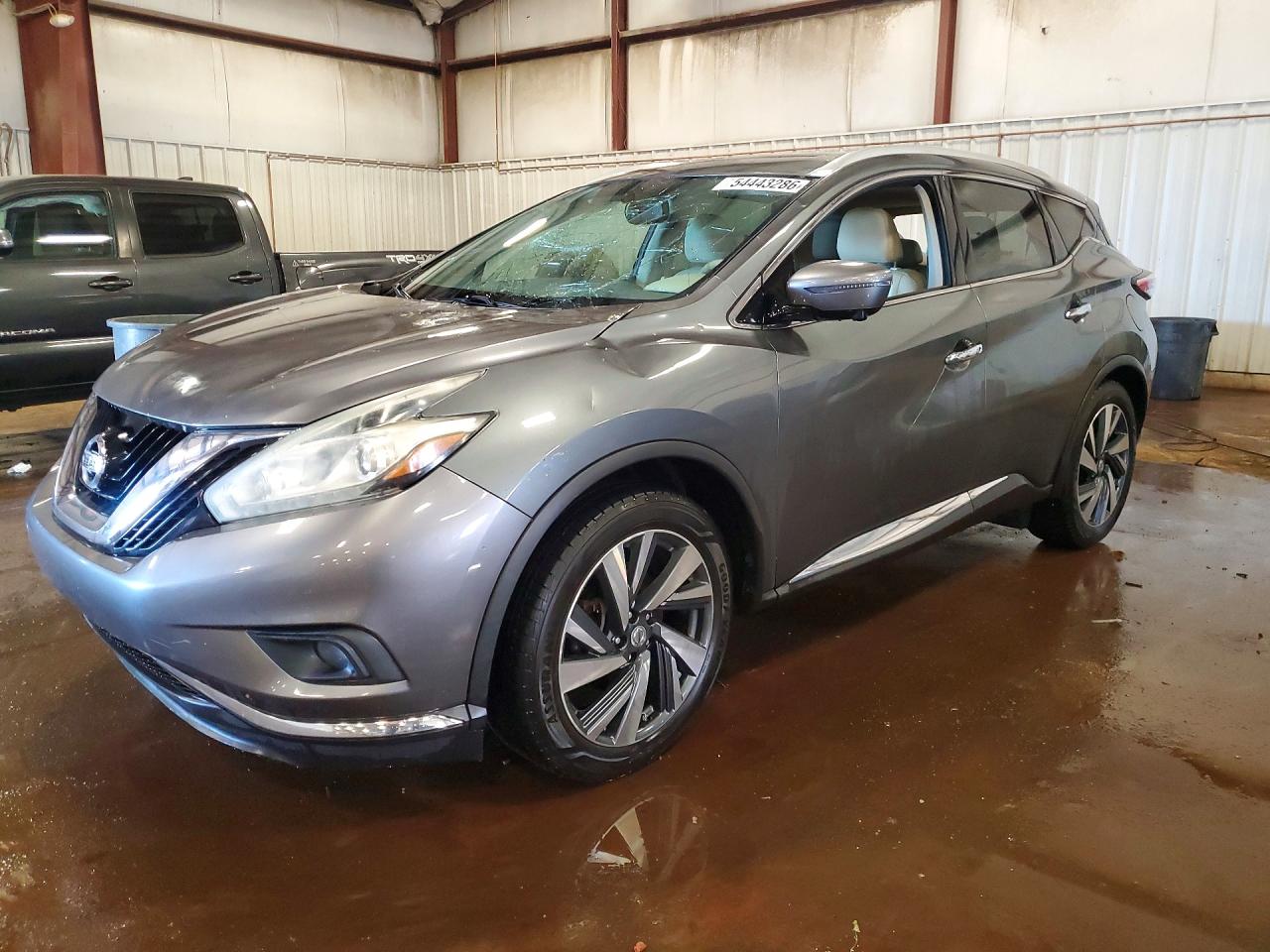 2016 Nissan Murano SL, VIN 5N1AZ2MH3GN103976 — Vandalism