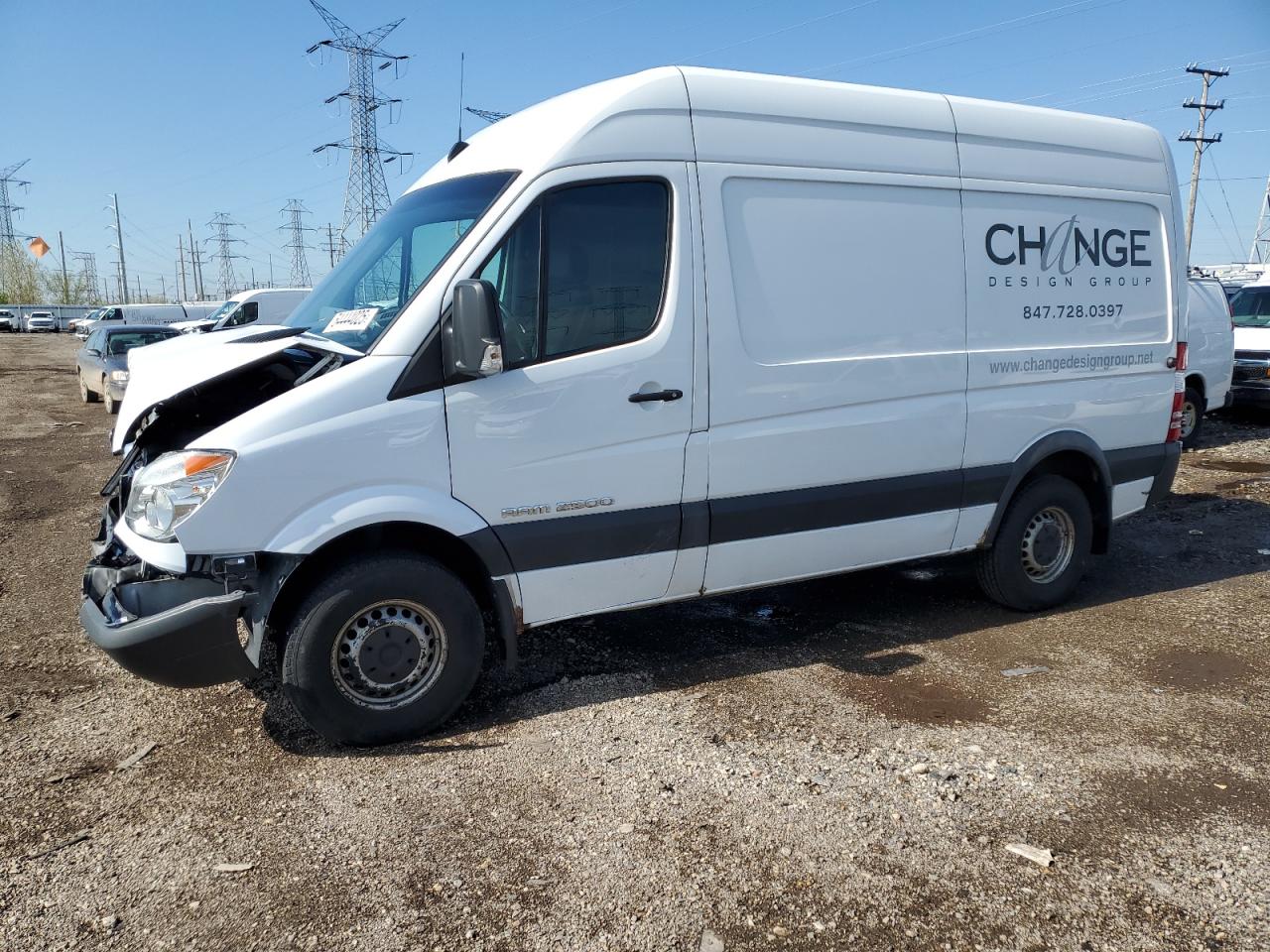 2007 Dodge Sprinter, VIN WD0PE745775220450 — Перед