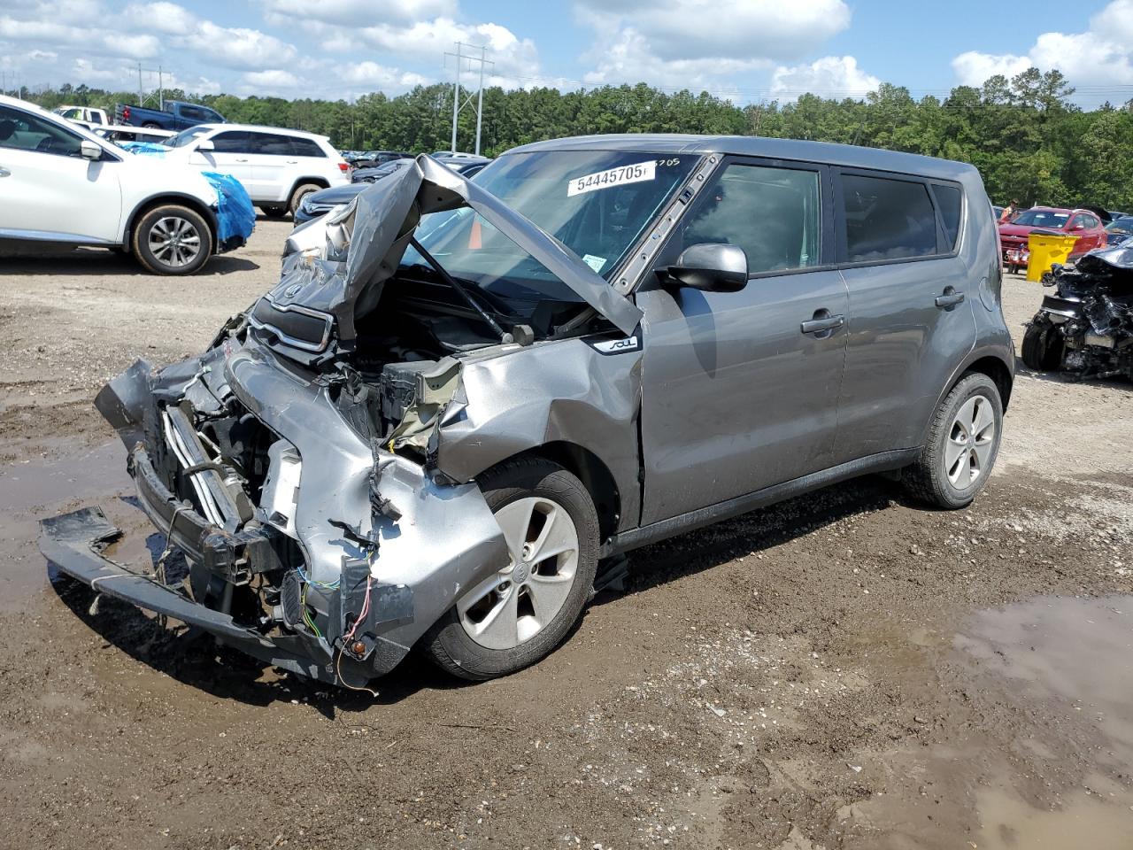 2016 Kia Soul, VIN KNDJN2A27G7257398 — Front end
