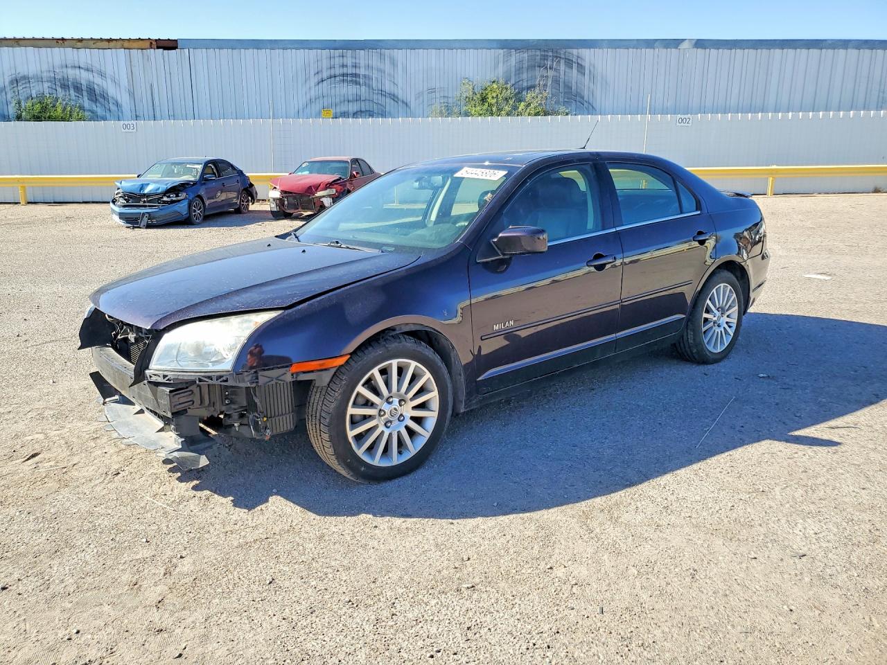 2007 Mercury Milan Premier, VIN 3MEHM08177R635570 — Front end