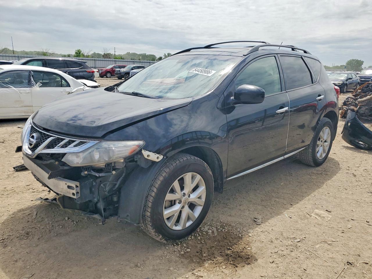 2014 Nissan Murano SV, VIN JN8AZ1MW4EW529717 — Undercarriage