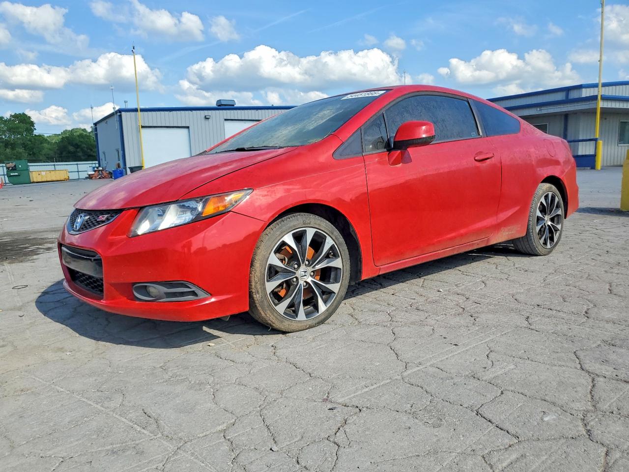 2012 Honda Civic Si, VIN 2HGFG4A50CH703414 — Water / flood