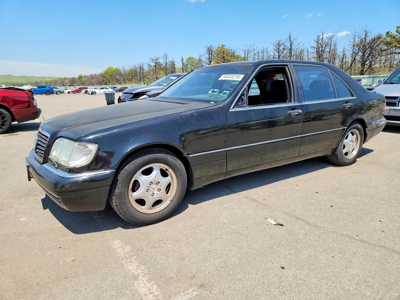 1998 Mercedes-Benz S 320/430/500, VIN WDBGA43G5WA393703 — Rear end