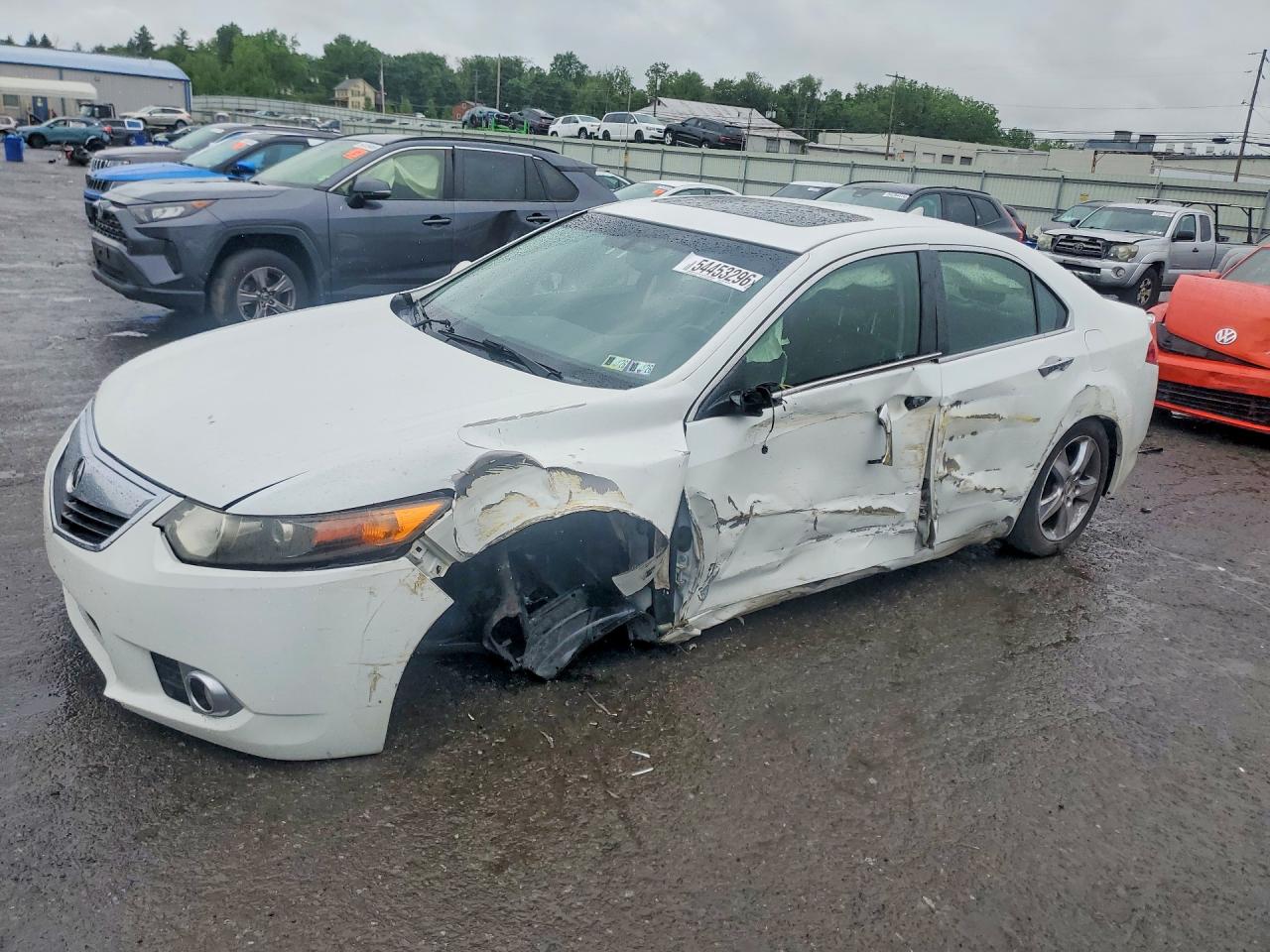 2012 Acura TSX, VIN JH4CU2F45CC003145 — Side