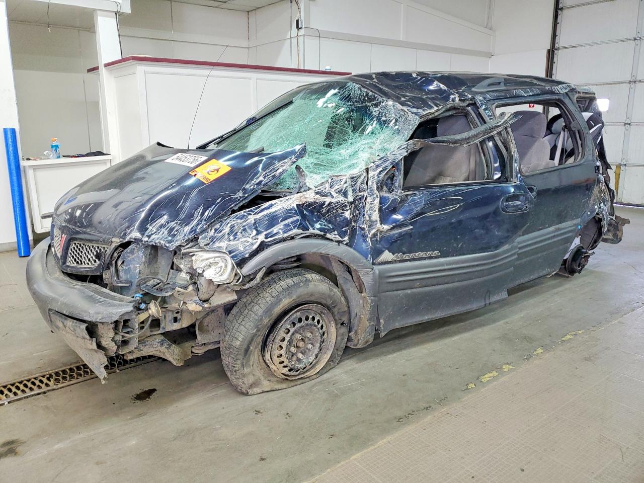 2004 Pontiac Montana 1SA, VIN 1GMDU03E54D199019 — Rollover