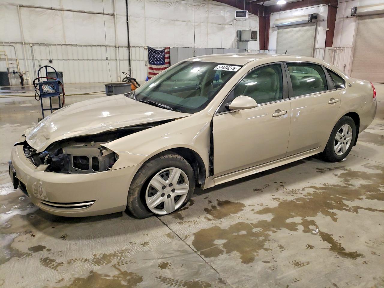 2009 Chevrolet Impala LS, VIN 2G1WB57K191103298 — Front end