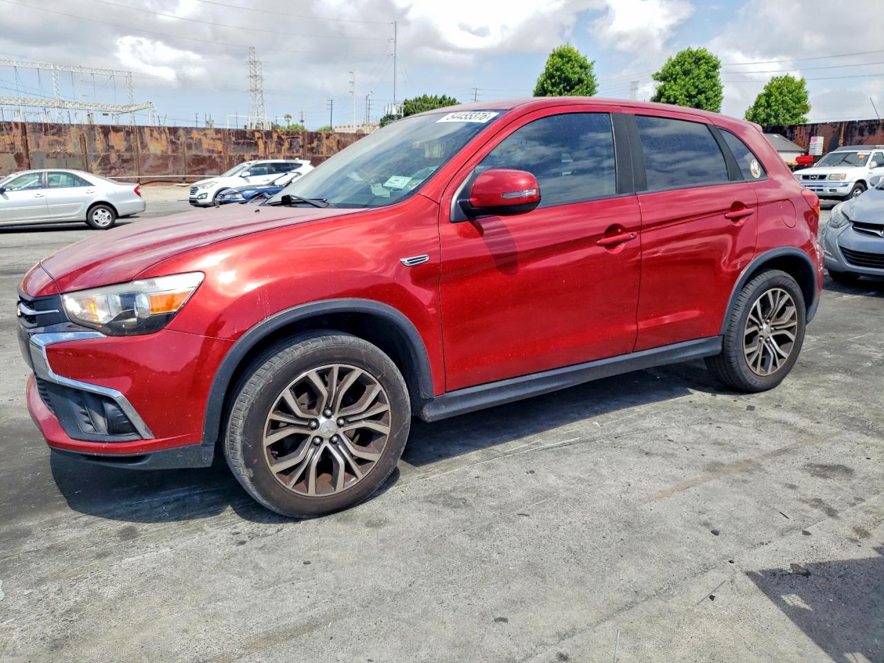 2019 Mitsubishi Outlander ES, VIN JA4AP3AU6KU029401 — Vandalism